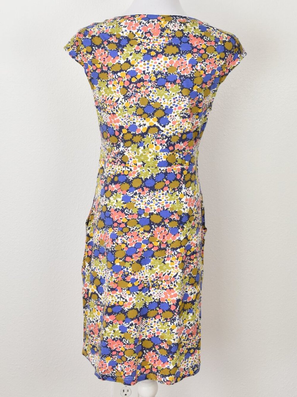 Boden Margot Casual Weekend Jersey Dress Floral - 8 - Picture 8 of 9